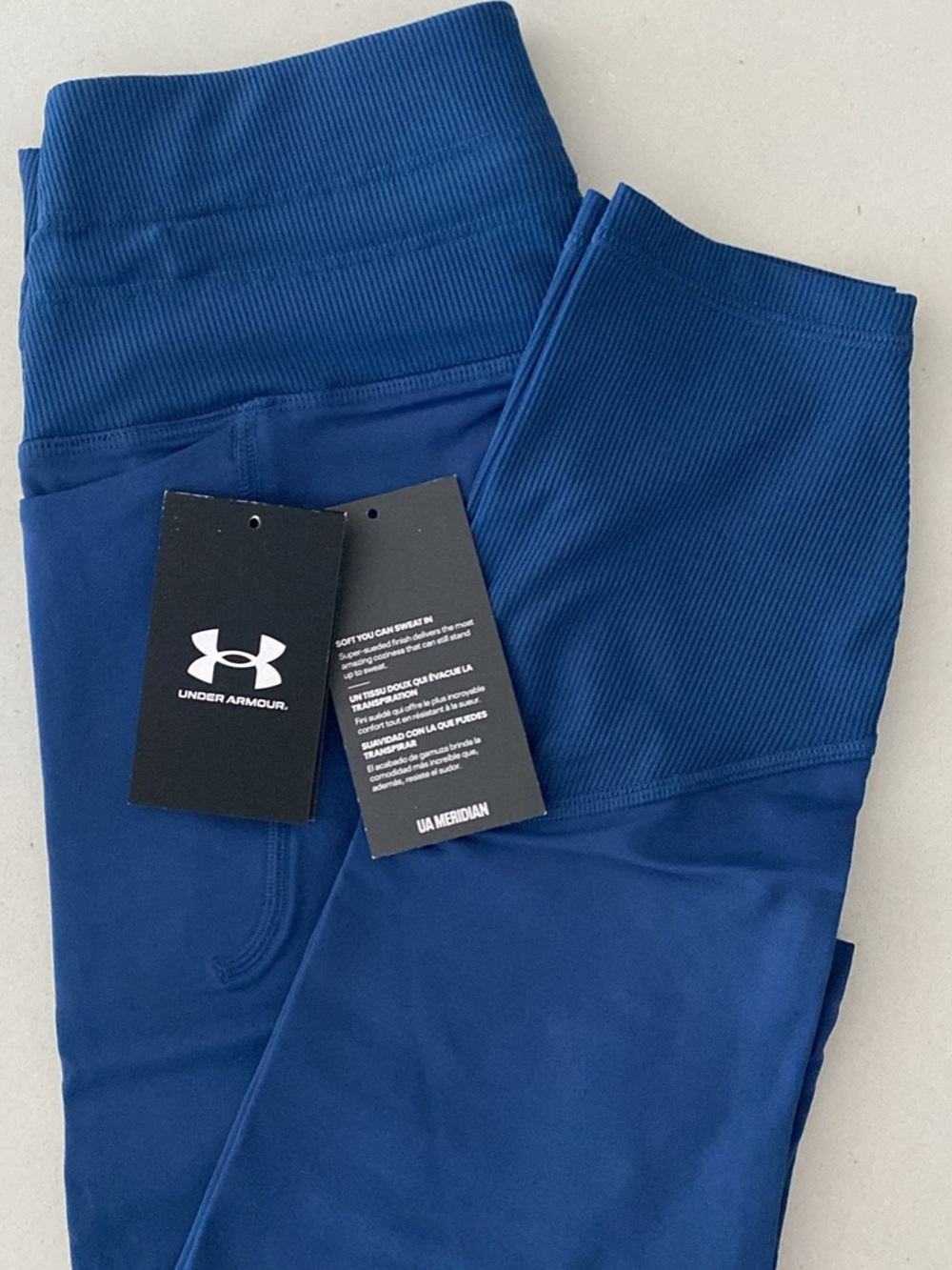 Under Armour Meridian ribbed waistband performance ankle legging | BNWT